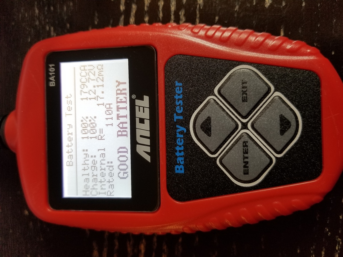 Much better! New battery